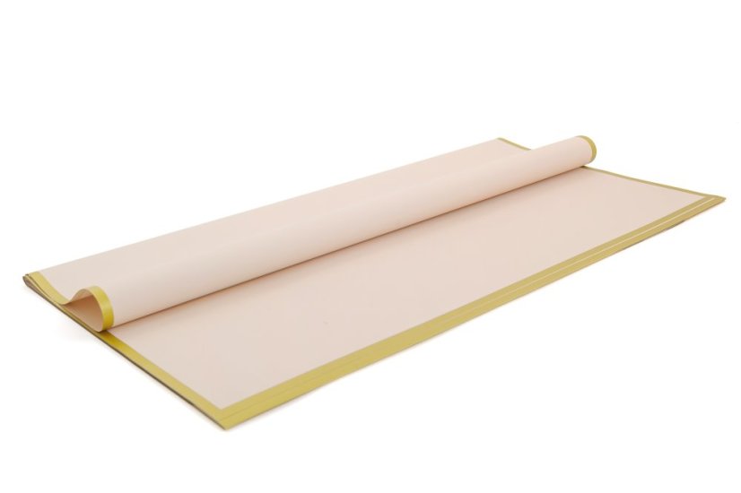 Folie se zlatým okrajem 58 x 58 cm