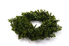 Umělý buxusový věnec 45 cm