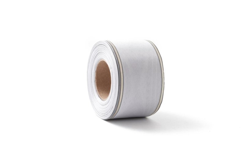 Smuteční stuha 52 mm - Barva: Bílá