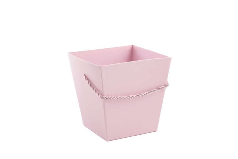 Flower box 15 x 15 cm - Barva: Světle růžová