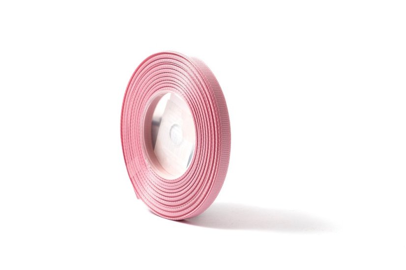 Rypsová stuha 0,65 cm - Barva: Korálová