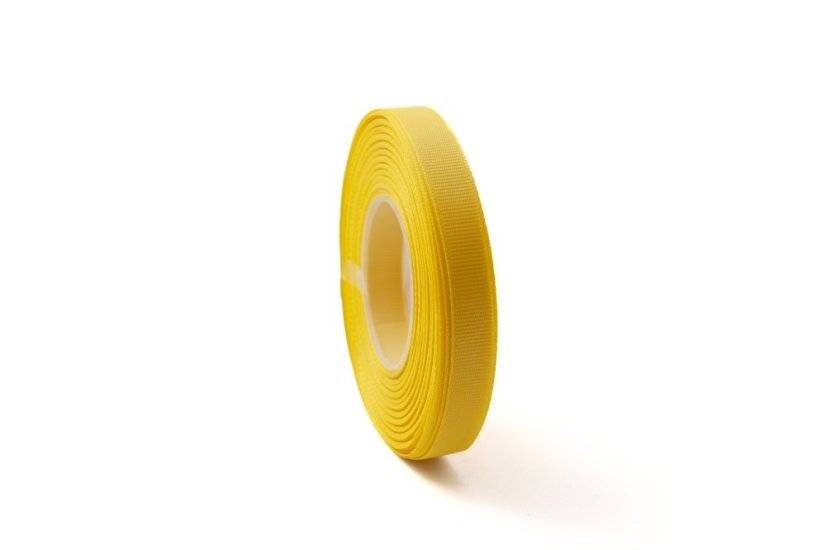 Rypsová stuha 1,2 cm - Barva: Citronová