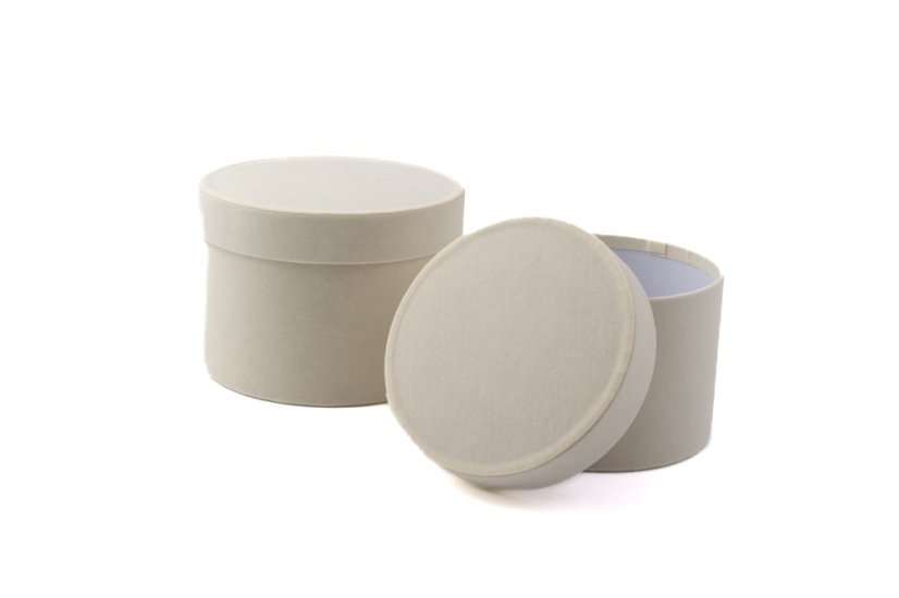 Semišový flower box 2 ks