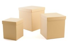Flower box kostka - komplet 3 ks