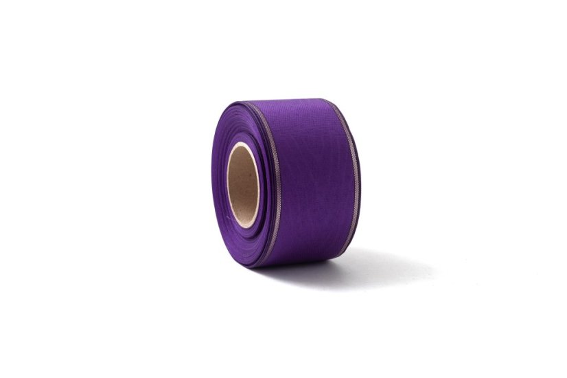 Smuteční stuha 52 mm - Barva: Bílá