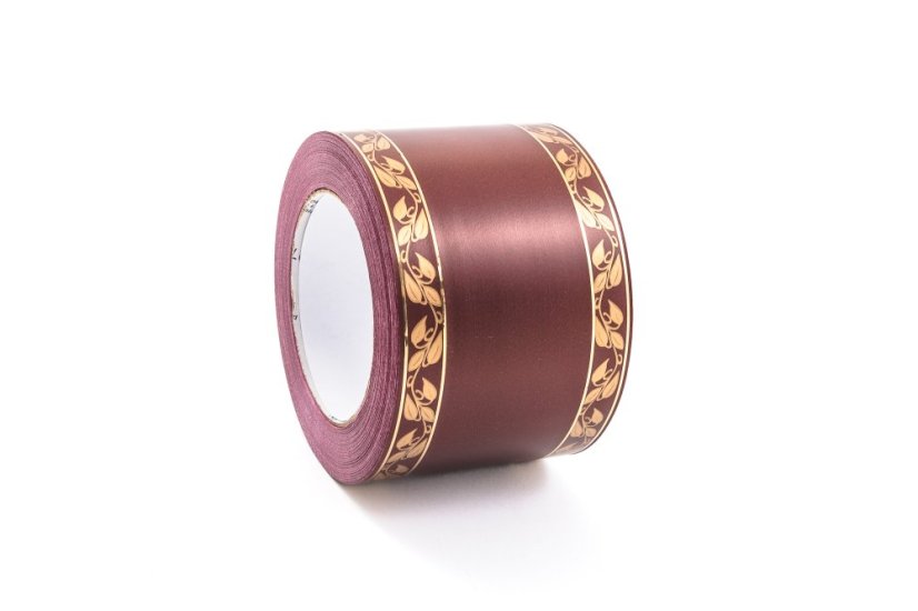 Smuteční stuha Eurydyka 8 cm - Barva: Krémová