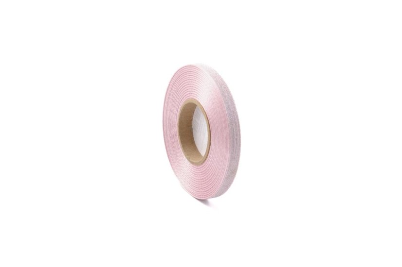 Plátnová stuha s metalplastem a efektní nití 10 mm - Barva: Khaki