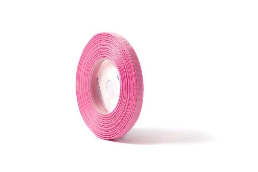 Rypsová stuha 0,65 cm - Barva: Korálová