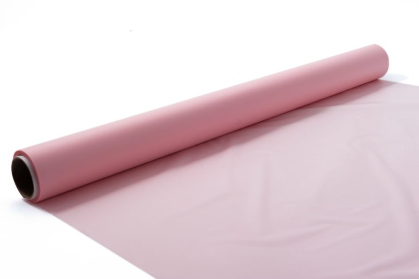 Floristická saténová fólie 50 cm - Barva: Limetková