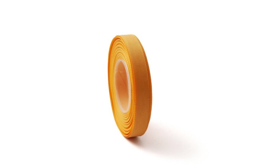 Rypsová stuha 1,2 cm - Barva: Citronová