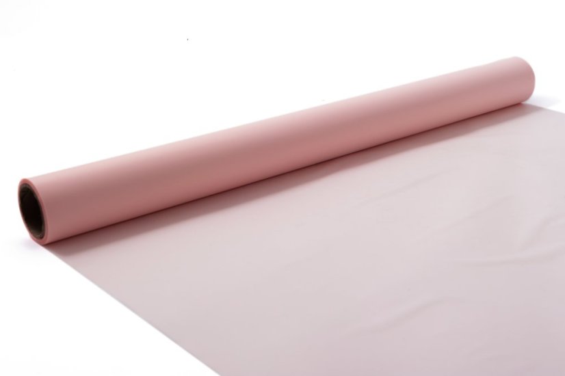 Floristická saténová fólie 50 cm - Barva: Limetková