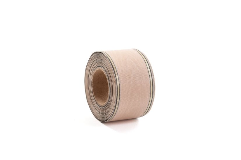 Smuteční stuha 52 mm - Barva: Bílá