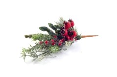 Zasněžená větvička s šípky 30 cm