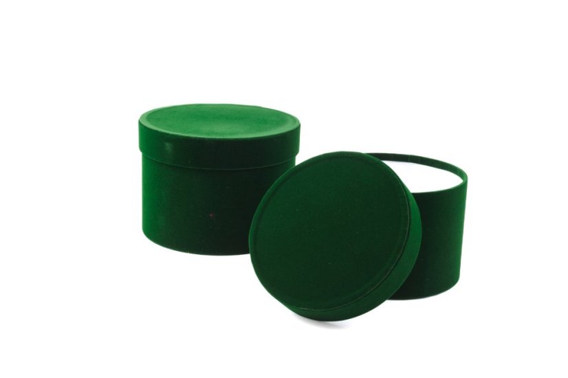 Semišový flower box 2 ks