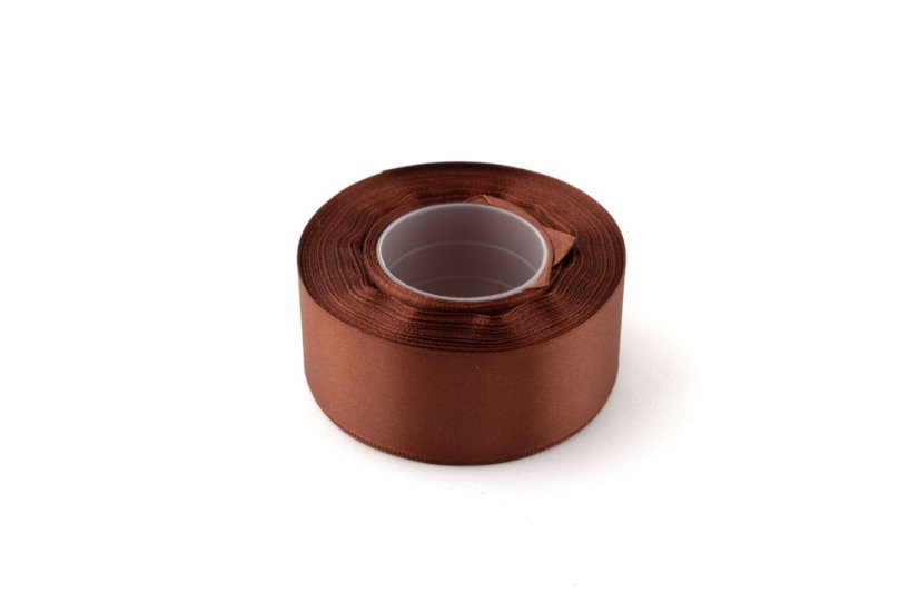 Saténová stuha 38 mm - Barva: Cyklamenová