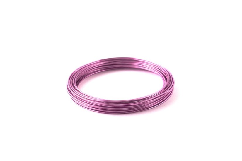 ALU drát - ring 2 mm - Barva: Zlatá