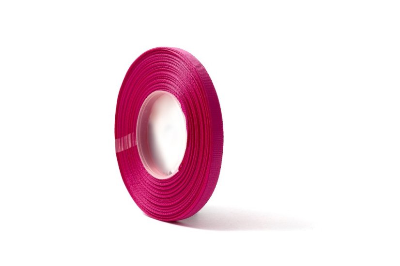 Rypsová stuha 0,65 cm - Barva: Korálová