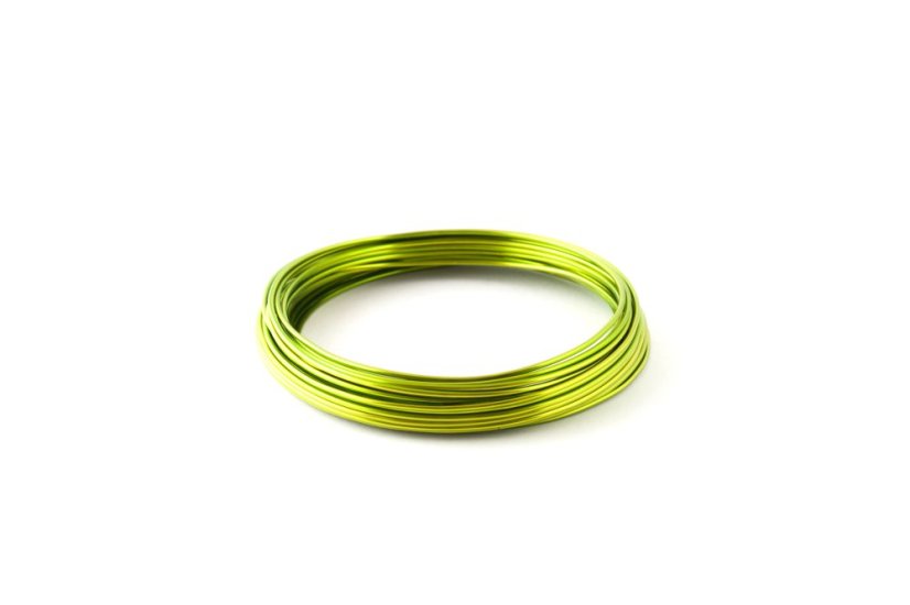 ALU drát - ring 2 mm - Barva: Zlatá