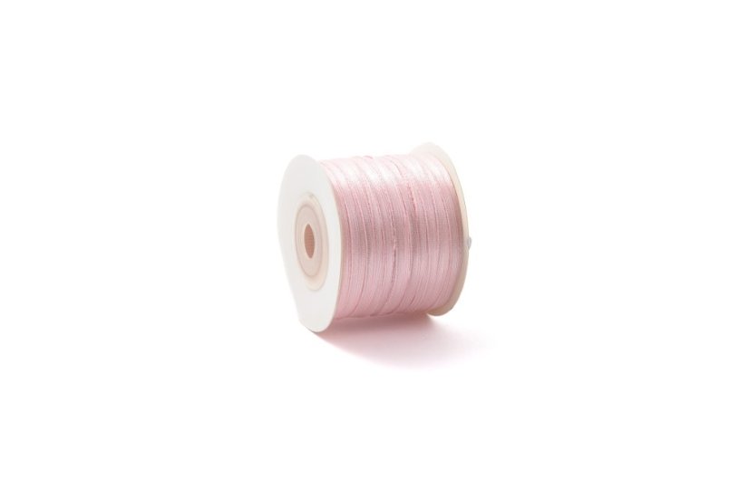 Saténová stuha 3 mm - Barva: Khaki