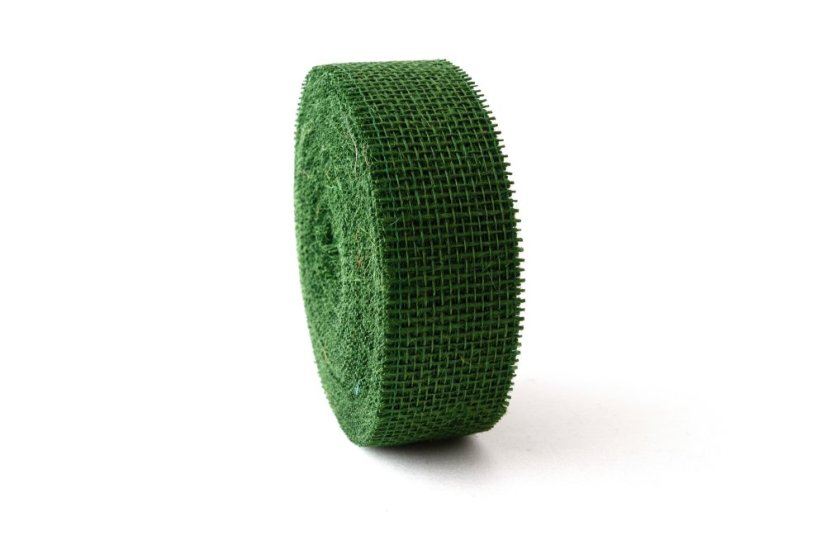 Jutová stuha 4 cm