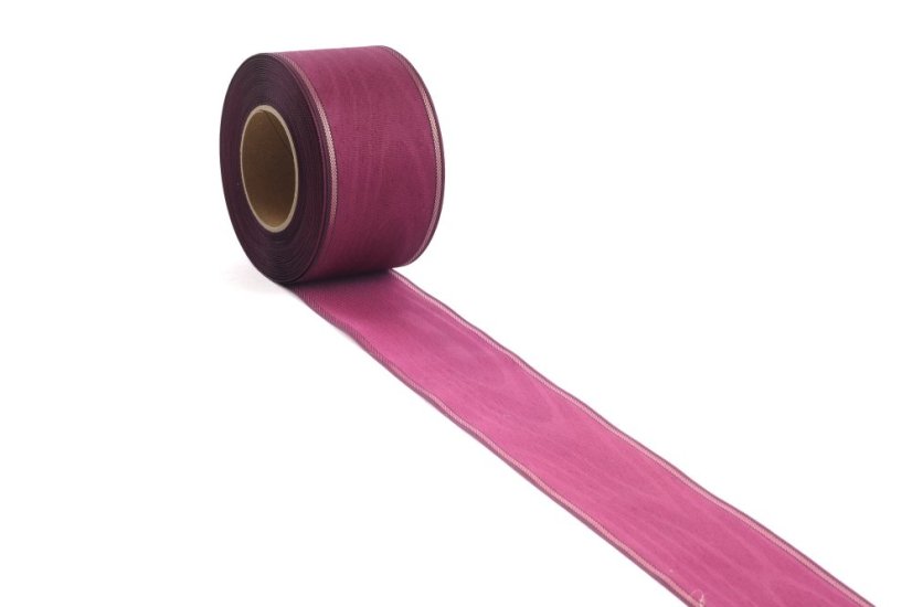Smuteční stuha 52 mm - Barva: Bílá