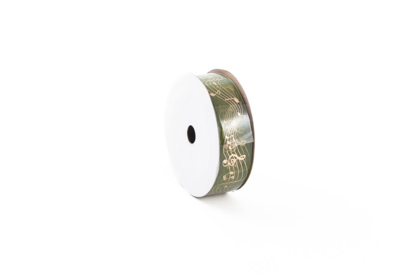 Stuha s notami 25 mm