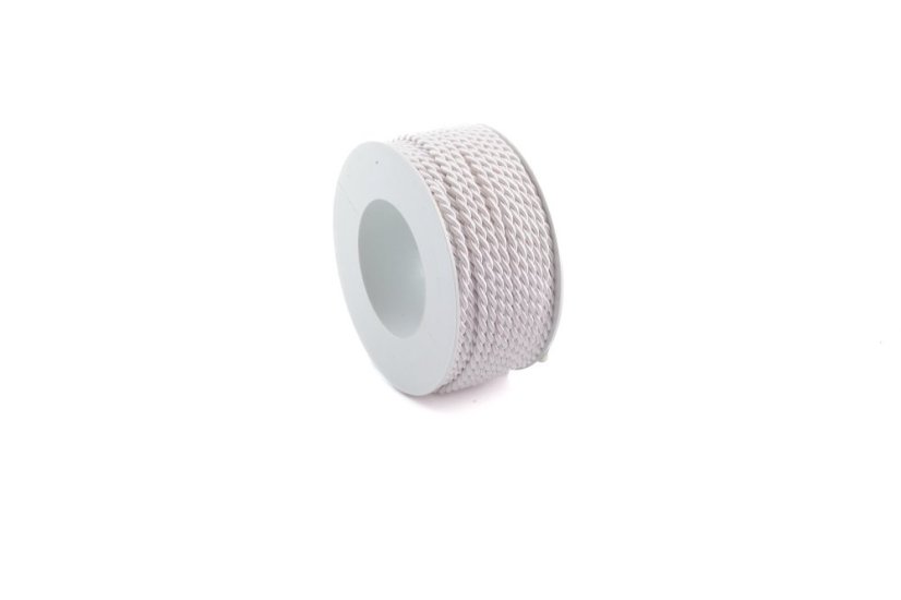 Šňůra Twisted 4 mm - Barva: Fialová