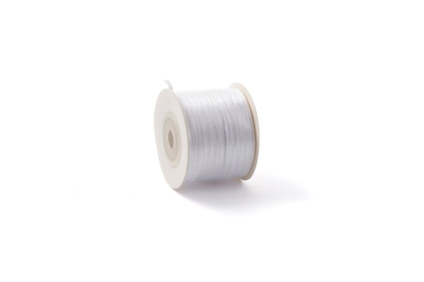 Saténová stuha 3 mm - Barva: Khaki