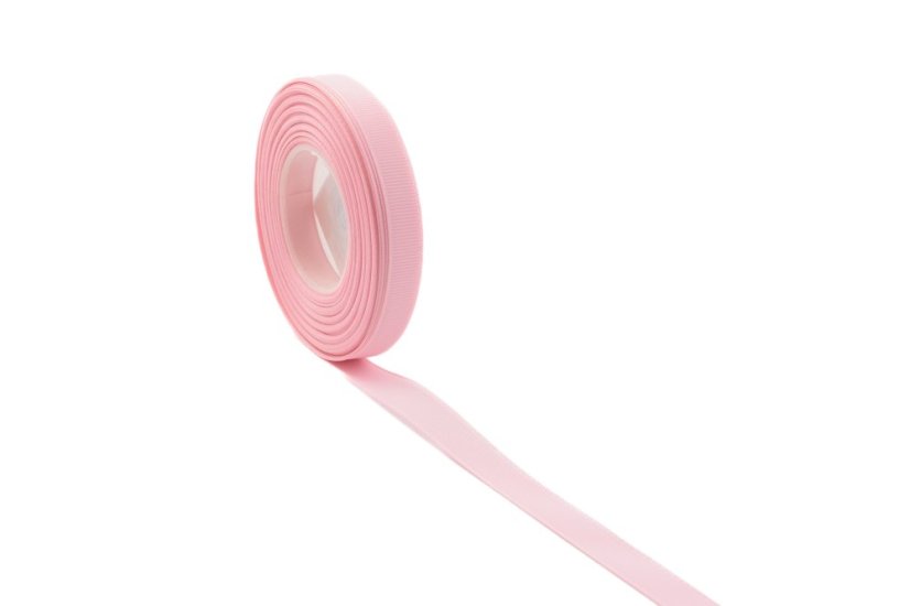 Rypsová stuha 1,2 cm - Barva: Červená