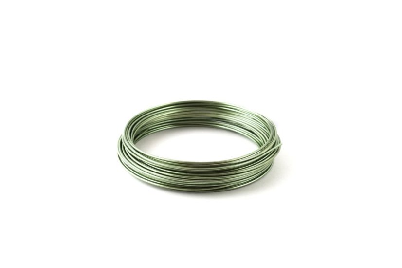 ALU drát - ring 2 mm - Barva: Zlatá