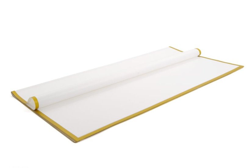 Folie se zlatým okrajem 58 x 58 cm