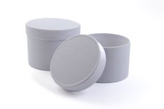 Semišový flower box 2 ks