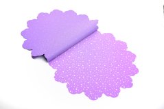 Celofánová manžeta puntík 40 cm