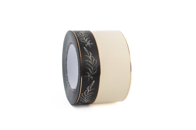 Smuteční stuha Minos 8 cm - Barva: Bílá