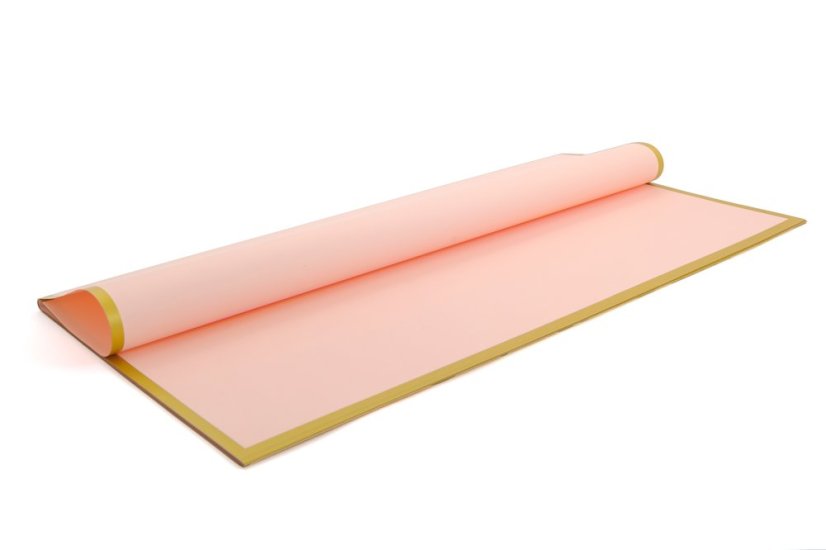 Folie se zlatým okrajem 58 x 58 cm