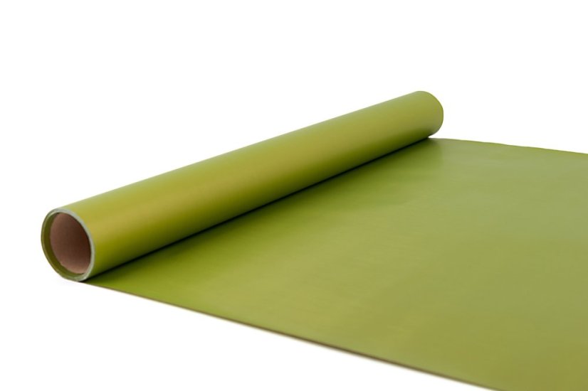Floristická saténová fólie 50 cm - Barva: Limetková
