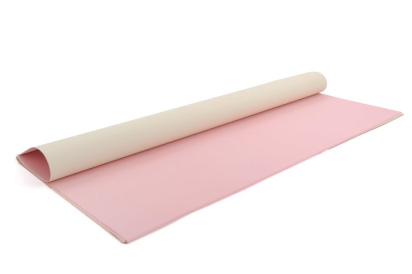 Dvoubarevná folie 58 x 58 cm - Barva: Světle růžová