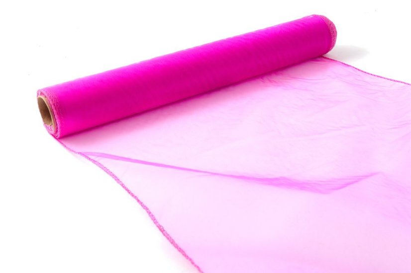 Organza 40 cm -  8,2 m - Barva: Fialová