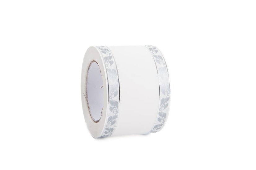 Smuteční stuha Eurydyka 8 cm - Barva: Krémová