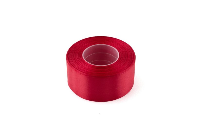 Saténová stuha 38 mm - Barva: Cyklamenová