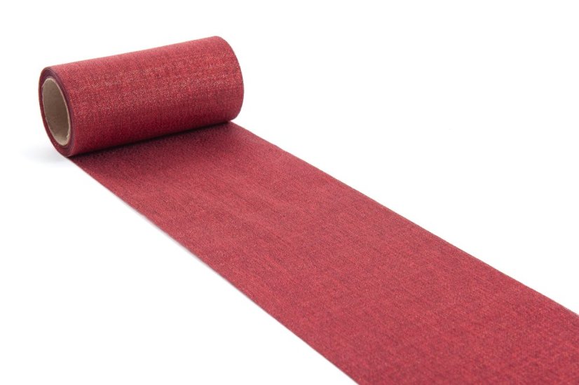 Dekorační látka s leskem 12 cm