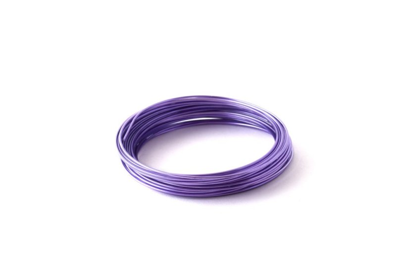 ALU drát - ring 2 mm - Barva: Zlatá