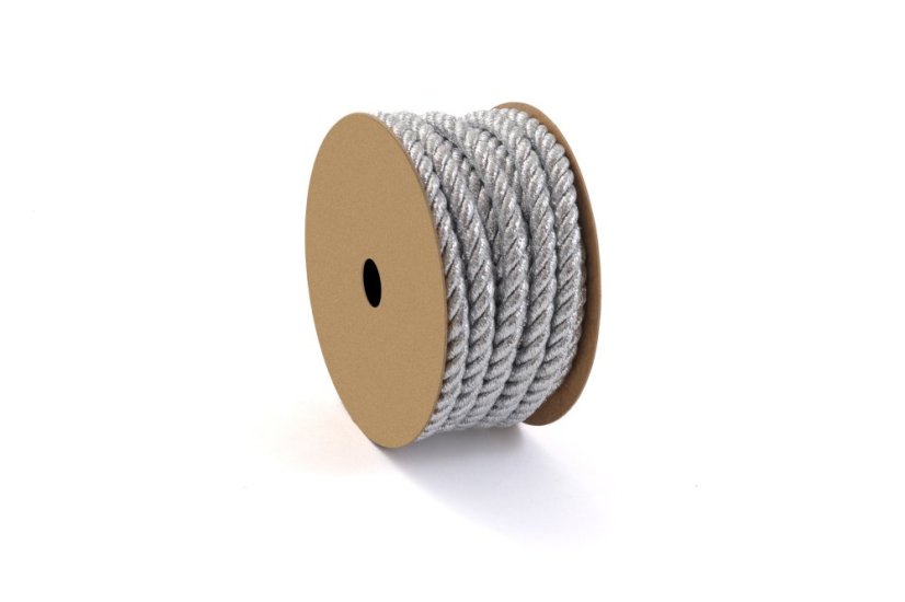 Šňůra Twisted metalická 7 mm