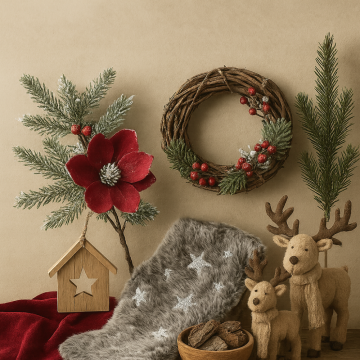 Vánoční dekorace pro floristy a aranžéry