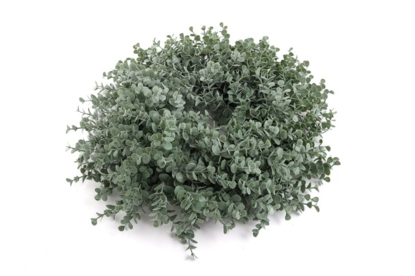 Umělý eukalyptový věnec  45 cm