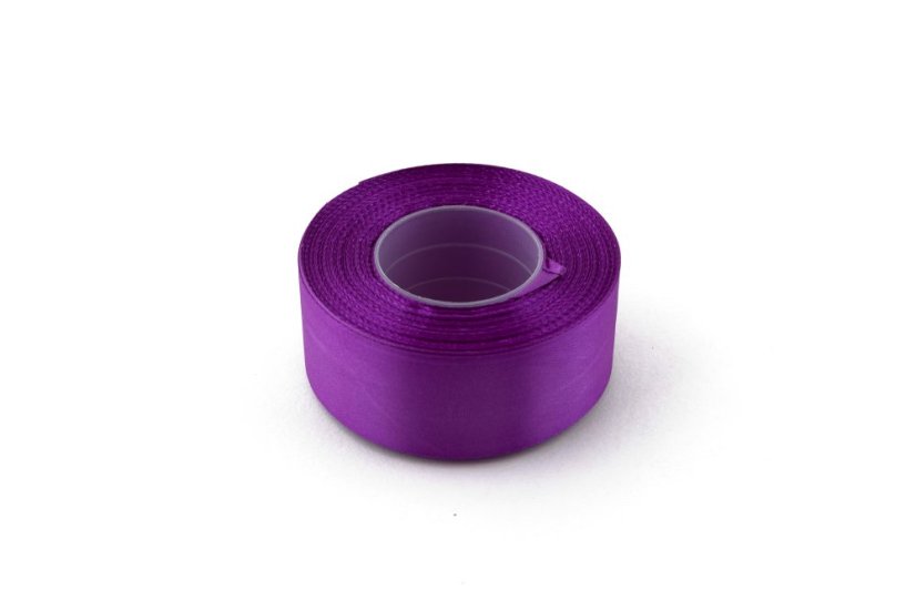 Saténová stuha 38 mm - Barva: Cyklamenová