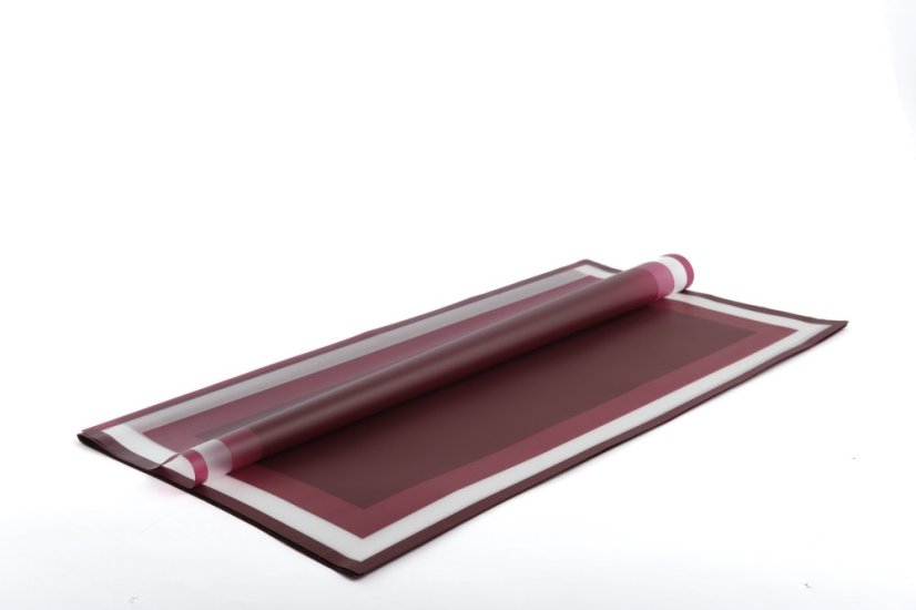 Folie archy 58 x 58 cm - Barva: Burgundy