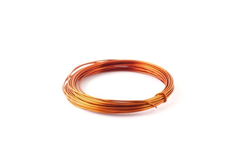 ALU drát - ring 2 mm - Barva: Zlatá