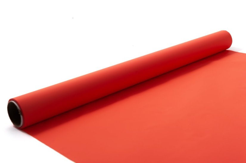Floristická saténová fólie 50 cm - Barva: Limetková