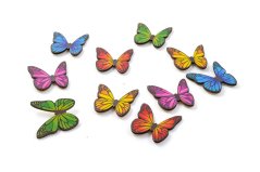 Motýl, nálepka 10 ks
